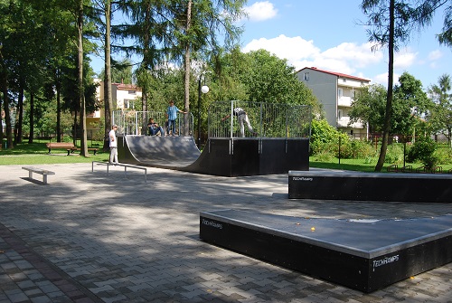 Skatepark w Kłaju