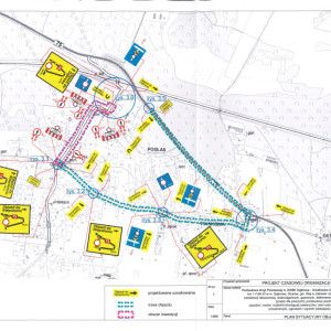 Mapka objazdów Mapka objazdów